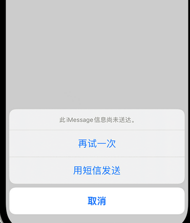 甘井子apple维修iPhone上无法正常发送iMessage信息