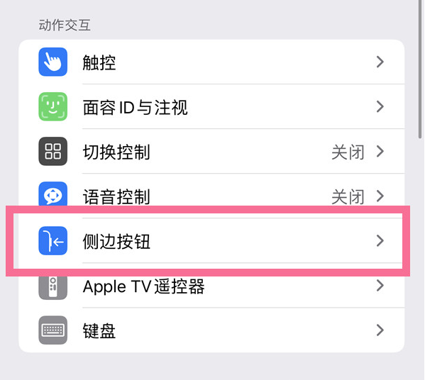 甘井子苹果14维修店分享iPhone14 Plus侧键双击下载功能关闭方法 